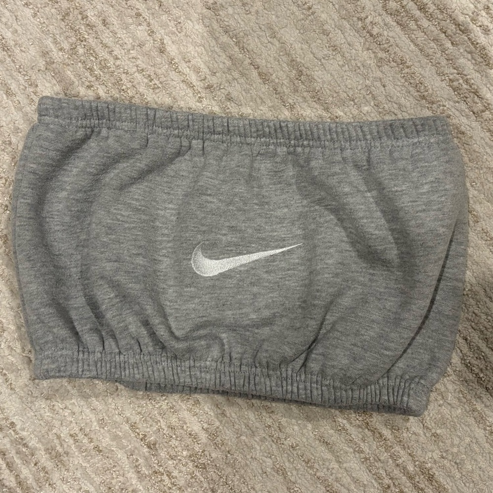 Nike Heather Gray Tube Top